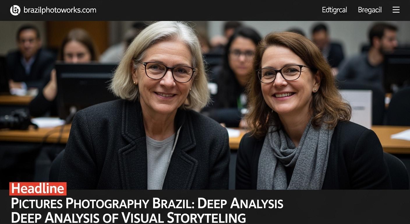 Brazilian street photographer documenting daily life at dusk in a vibrant city scene.