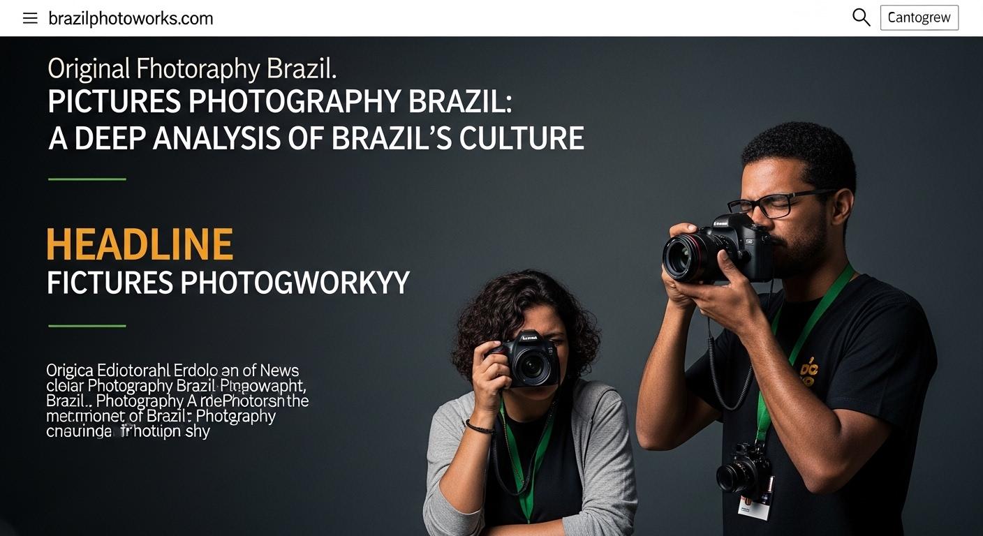 Brazilian street photographers capturing everyday life in a vibrant urban scene