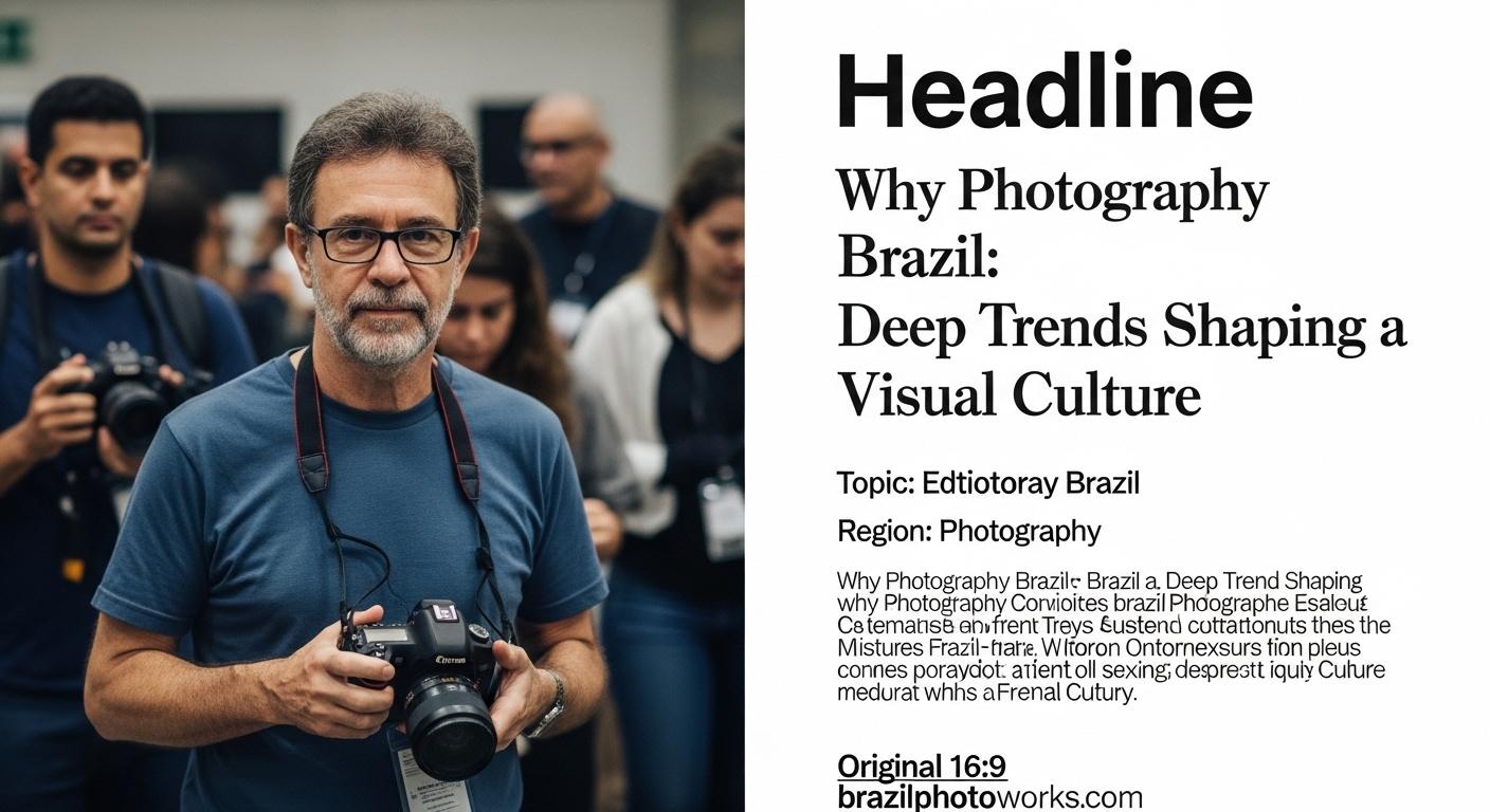 Brazilian street photographer capturing daily urban life with colorful storefronts in the background.